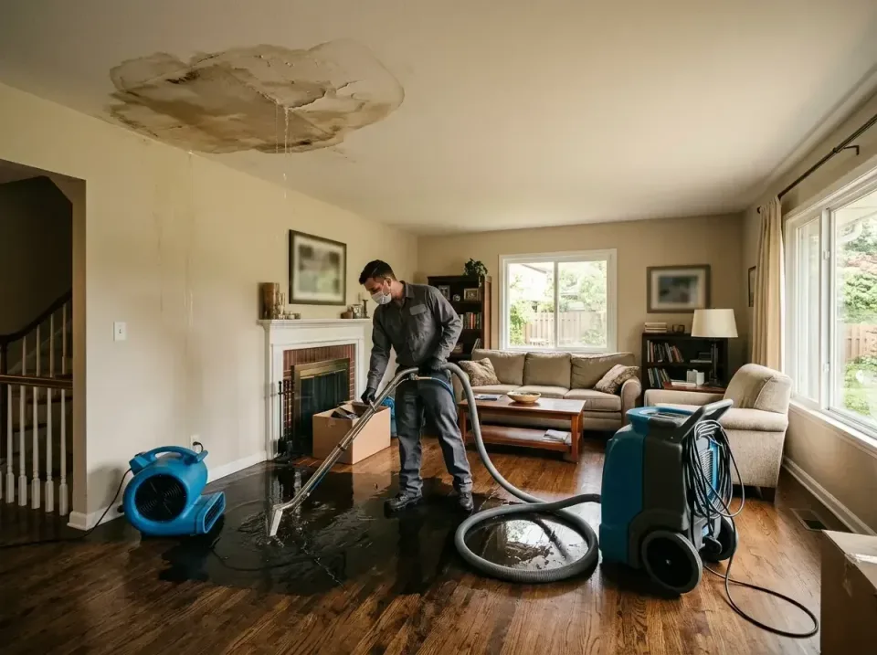 attic-pipe-burst-ceiling-drip-008 — frequently asked questions, Water Damage Restoration & Carpet Care in Mesquite, NV